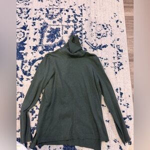 Cyrus Forest Green Turtleneck Sweater